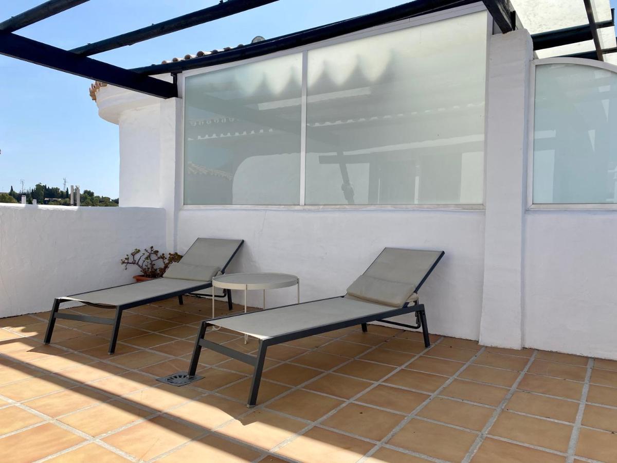 Ab Properties - Chic Duplex Penthouse - Puerto Banus - Golden Mile- Los Naranjos 马尔韦利亚 外观 照片